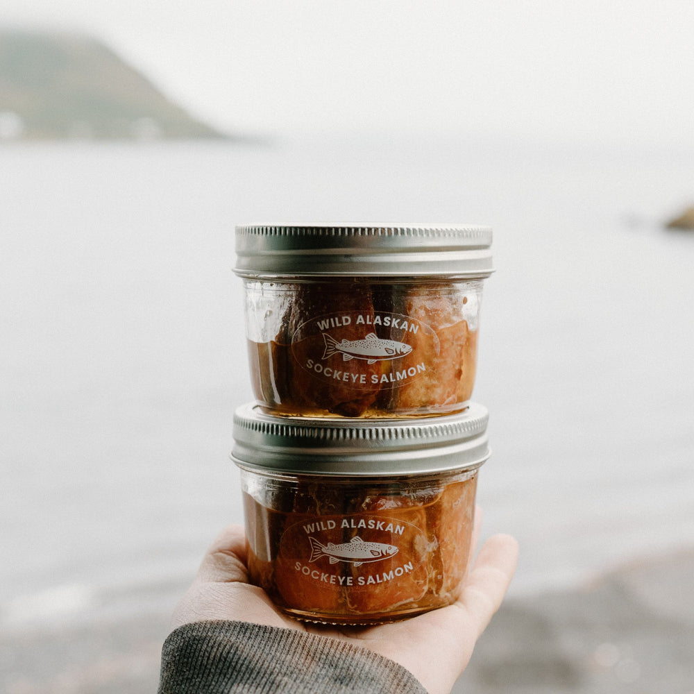 Lightly Smoked Jarred Salmon